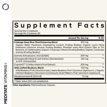 Meditate Vitamins+