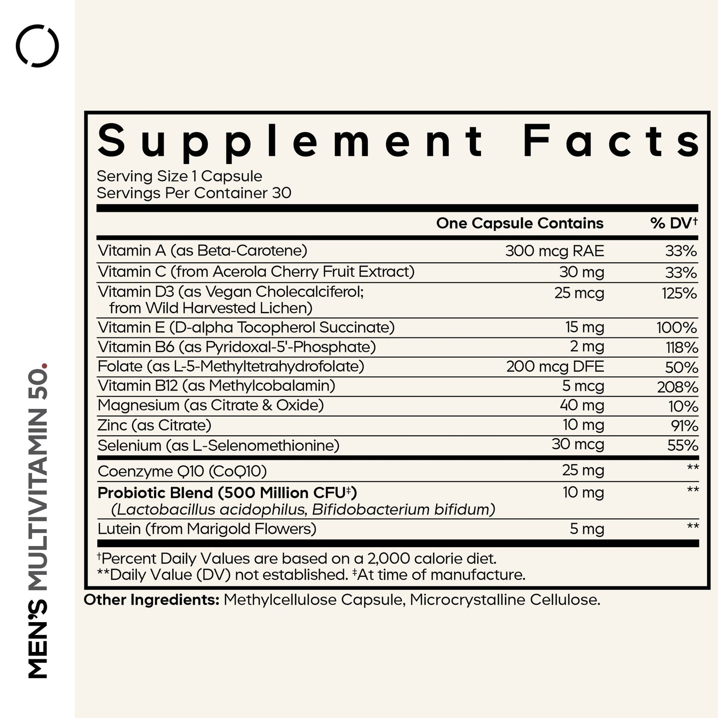 Men’s Daily Multivitamin 50