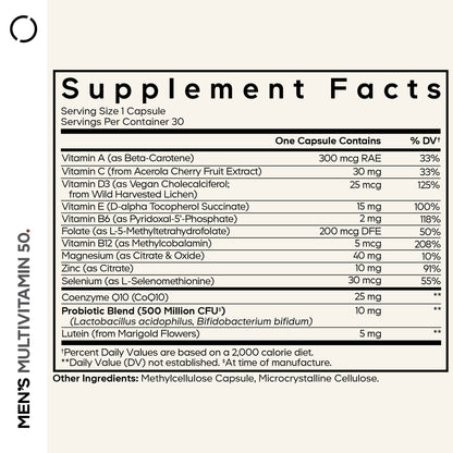 Men’s Daily Multivitamin 50