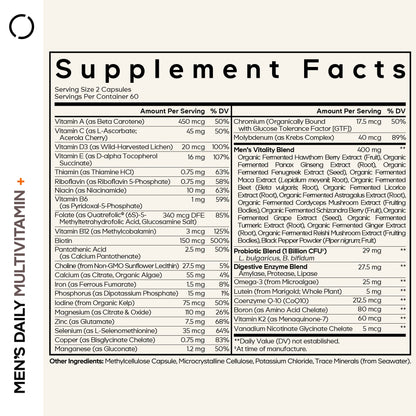Men’s Daily Multivitamin+
