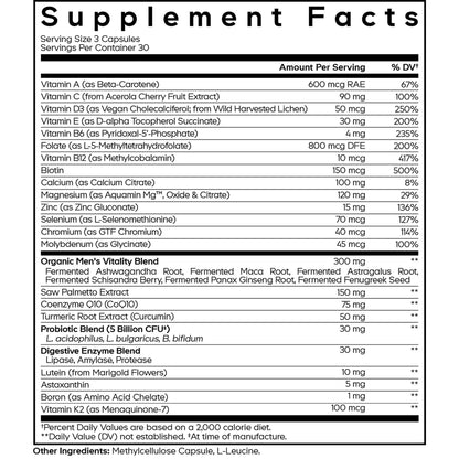 Men’s Daily Multivitamin 50+