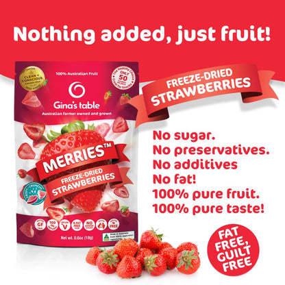 Freeze Dried Strawberries - Vegan America