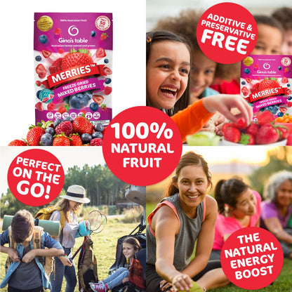 Freeze Dried Mixed Berries - Vegan America