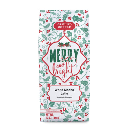 Merry & Bright White Mocha Flavored 12oz Ground Coffee