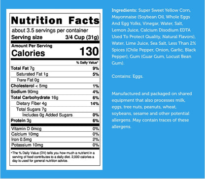 Freeze Dried Corn - Fire Roasted - Vegan America