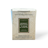 Midnight Mistletoe Natural Candle 8oz Kaia Collection Refill - Vegan America
