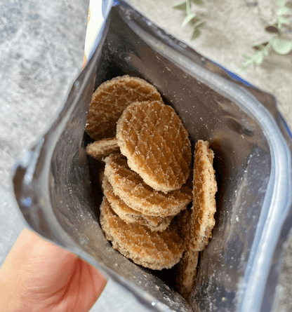 Mini Traditional Caramel Organic and Plant Based Stroopwafels - Vegan America