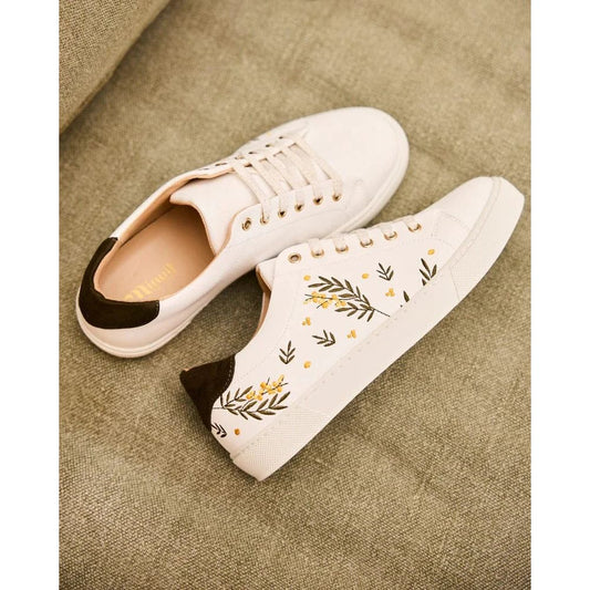 Virevolte Recycled Grain Vegan Sneakers | Mimosa