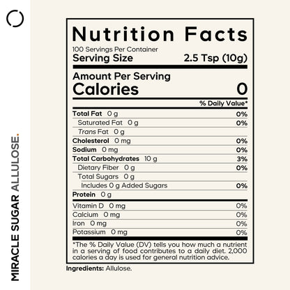 Miracle Sugar Allulose Powder