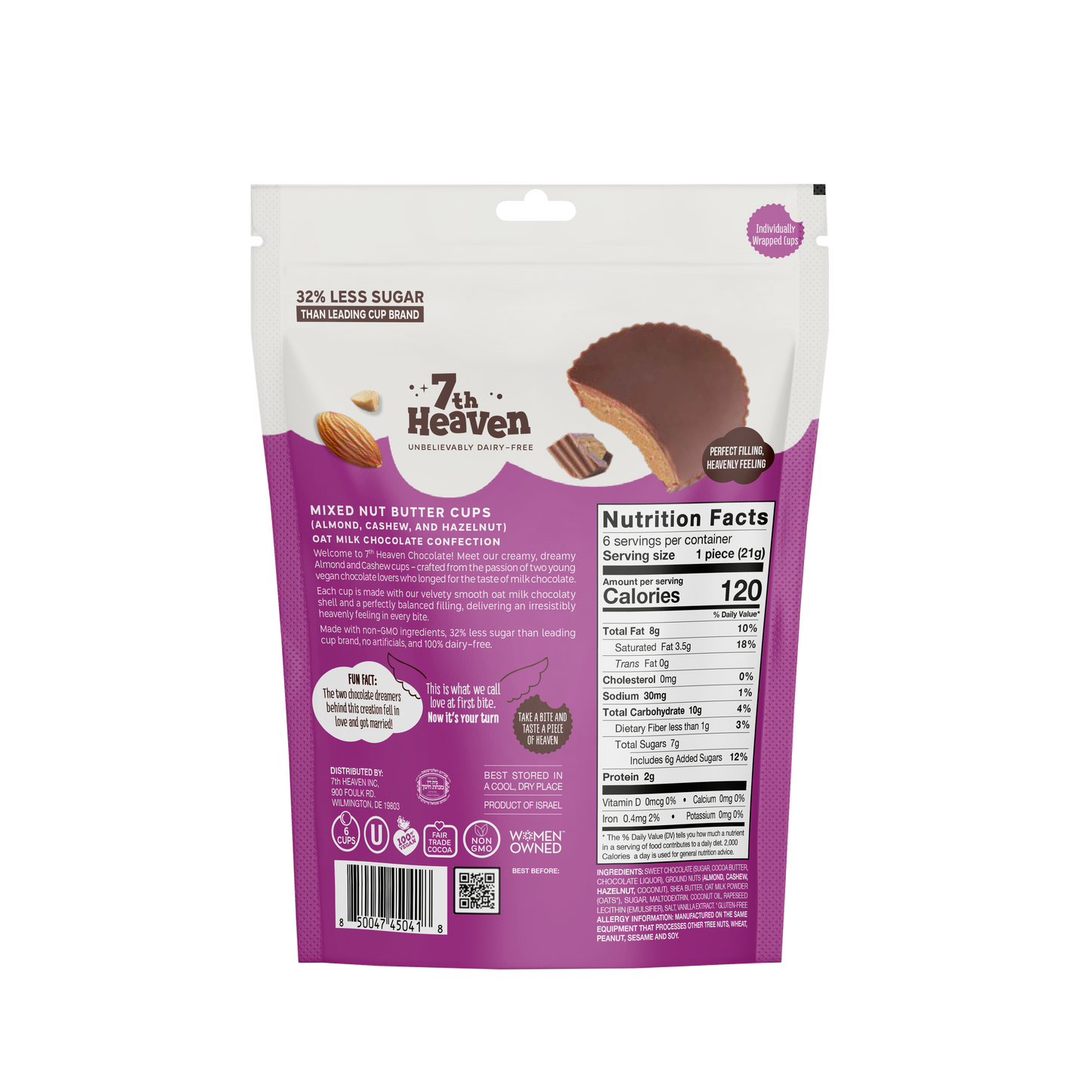 Mixed Nut Butter Cups 5-Pack