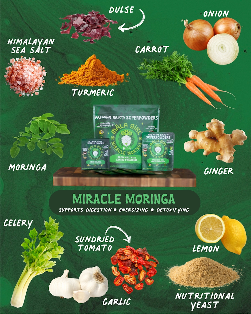 Miracle Moringa Superfood Broth Powder - Vegan America