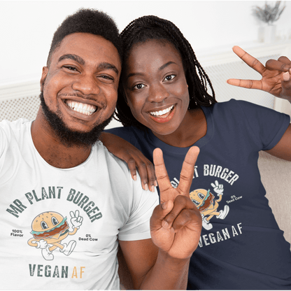 Mr. Plant Burger - Vegan T-Shirt - Vegan America