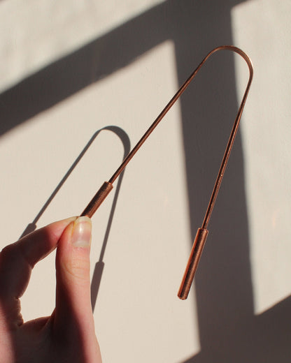 Ayurvedic Copper Tongue Cleaner - Vegan America