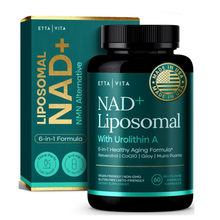 Liposomal NAD+ Supplement - Resveratrol, Urolithin A, CoQ10 & Muira Puama