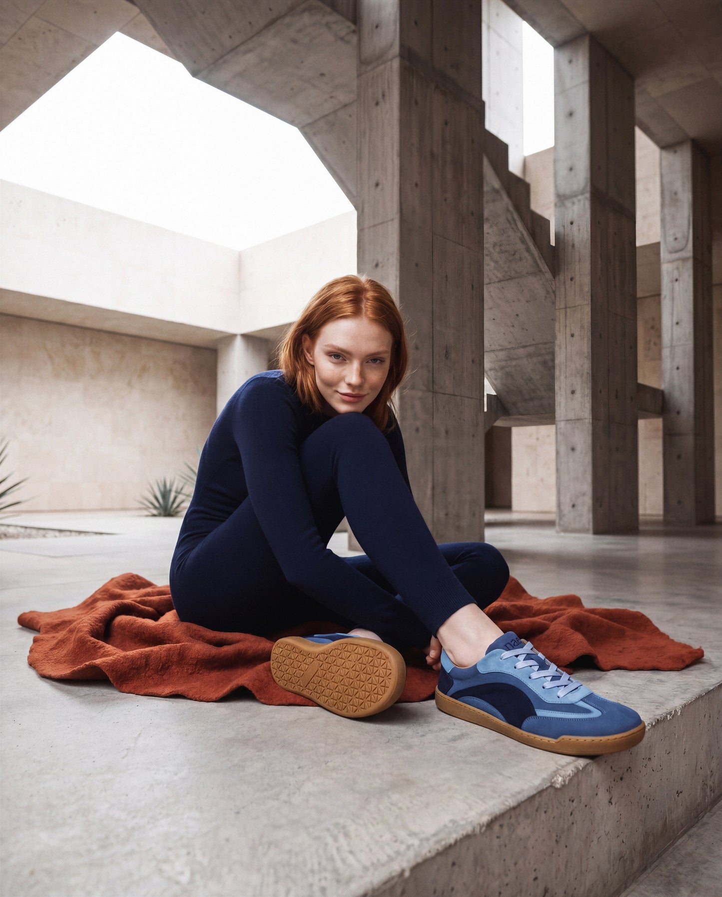Vegan Barefoot Sneakers Aya Blue