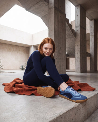 Vegan Barefoot Sneakers Aya Blue