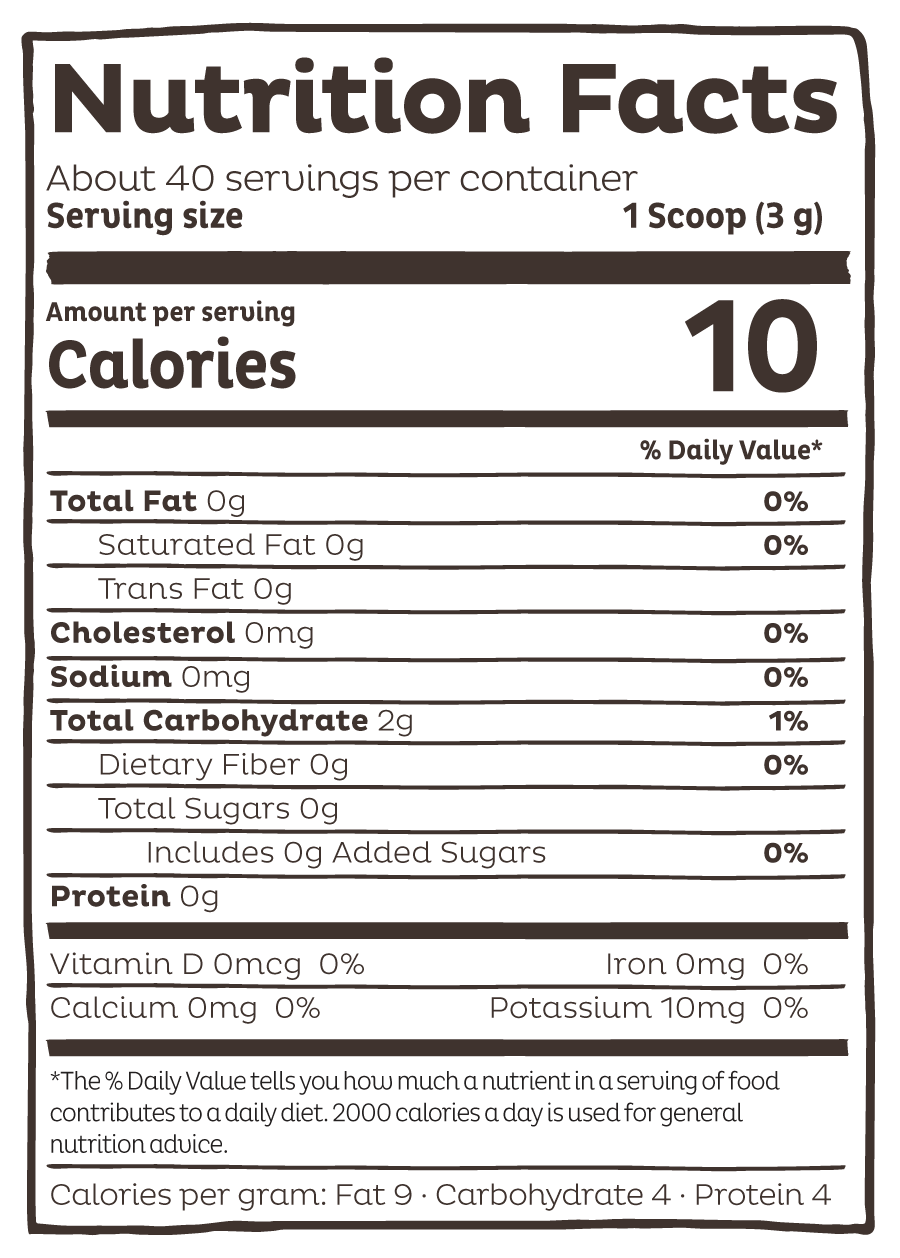 Organic Açaí Powder, 40 Servings
