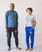 Unisex Embroidered Joggers - Vegan America