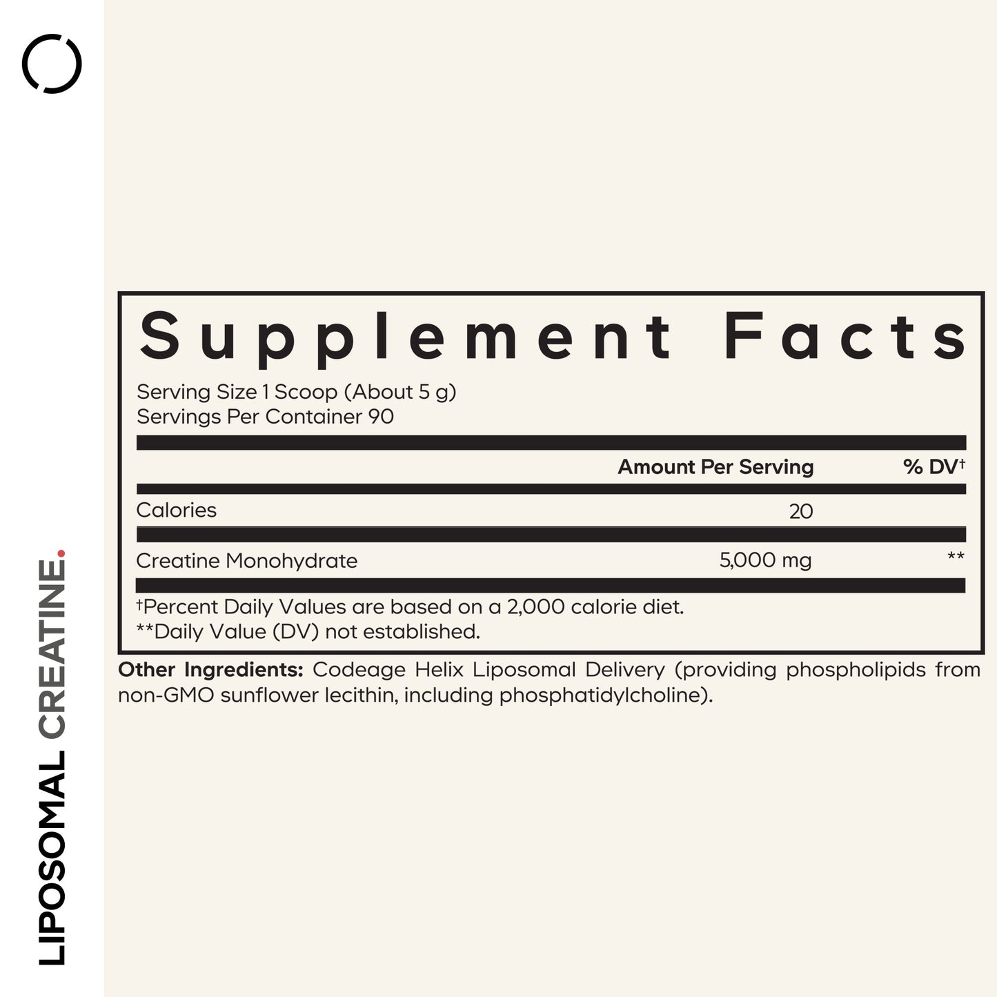 Liposomal Creatine Monohydrate Powder Large