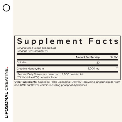 Liposomal Creatine Monohydrate Powder Large