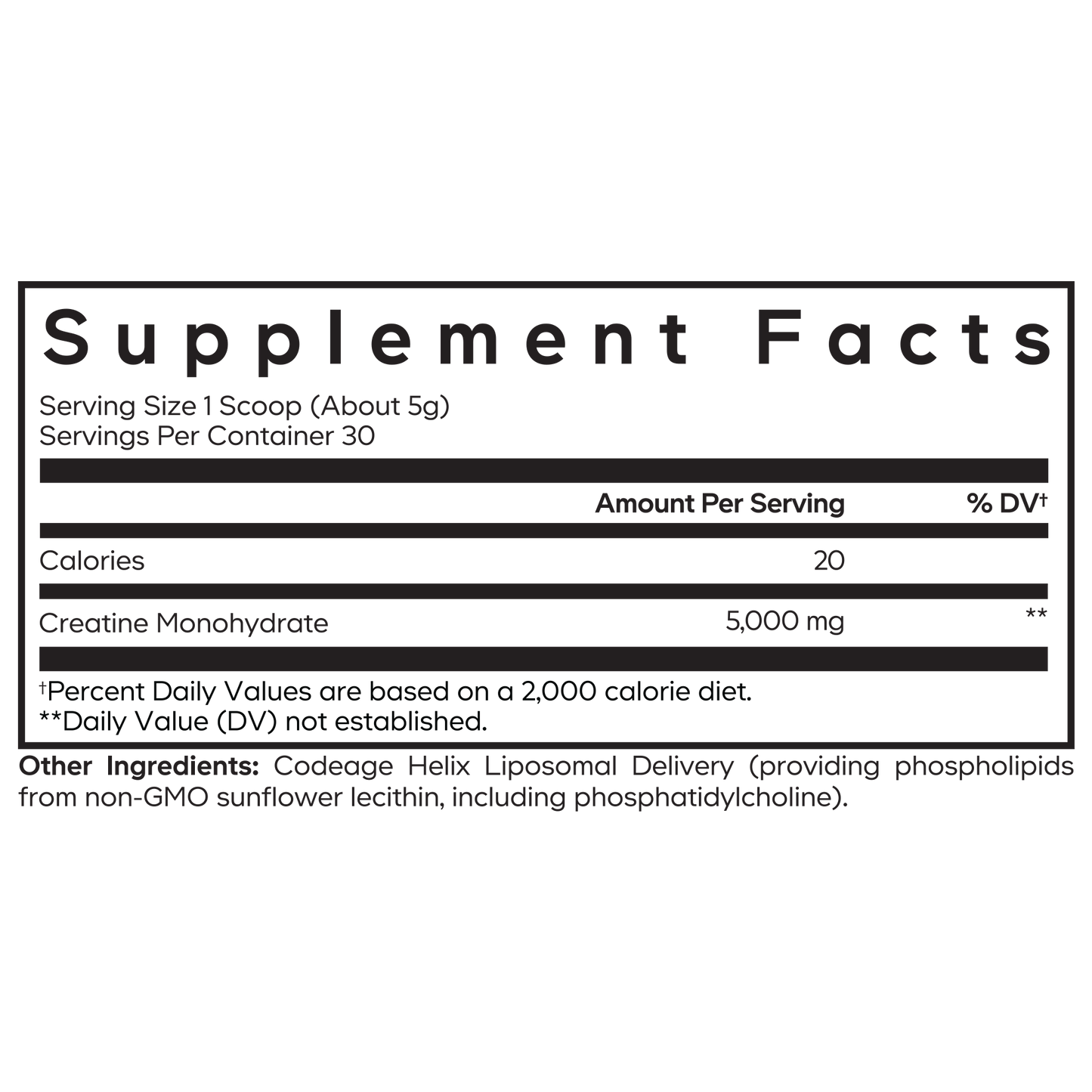 Liposomal Creatine Monohydrate Powder