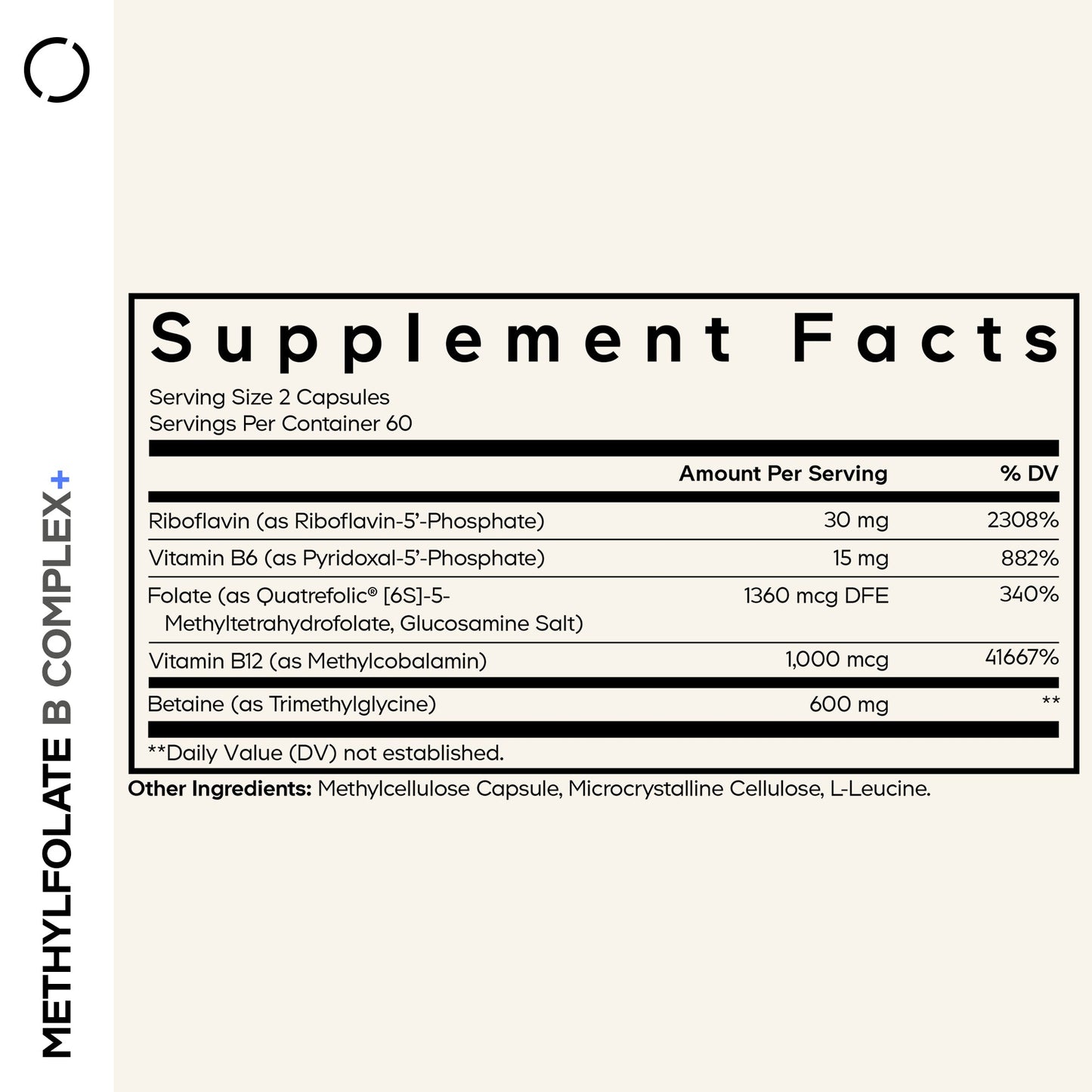 Methylfolate B Complex+