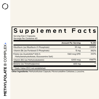 Methylfolate B Complex+