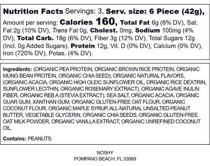 Nutty Nosh Protein Poppers (3-Pack)