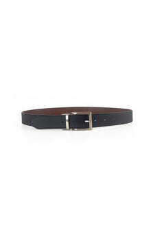 Reverse reversible belt – Black/Hazelnut