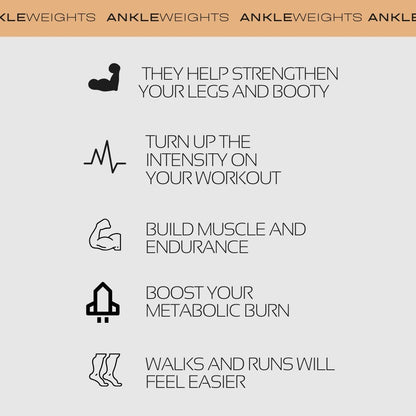 Ankle Weights Pair - Vegan America