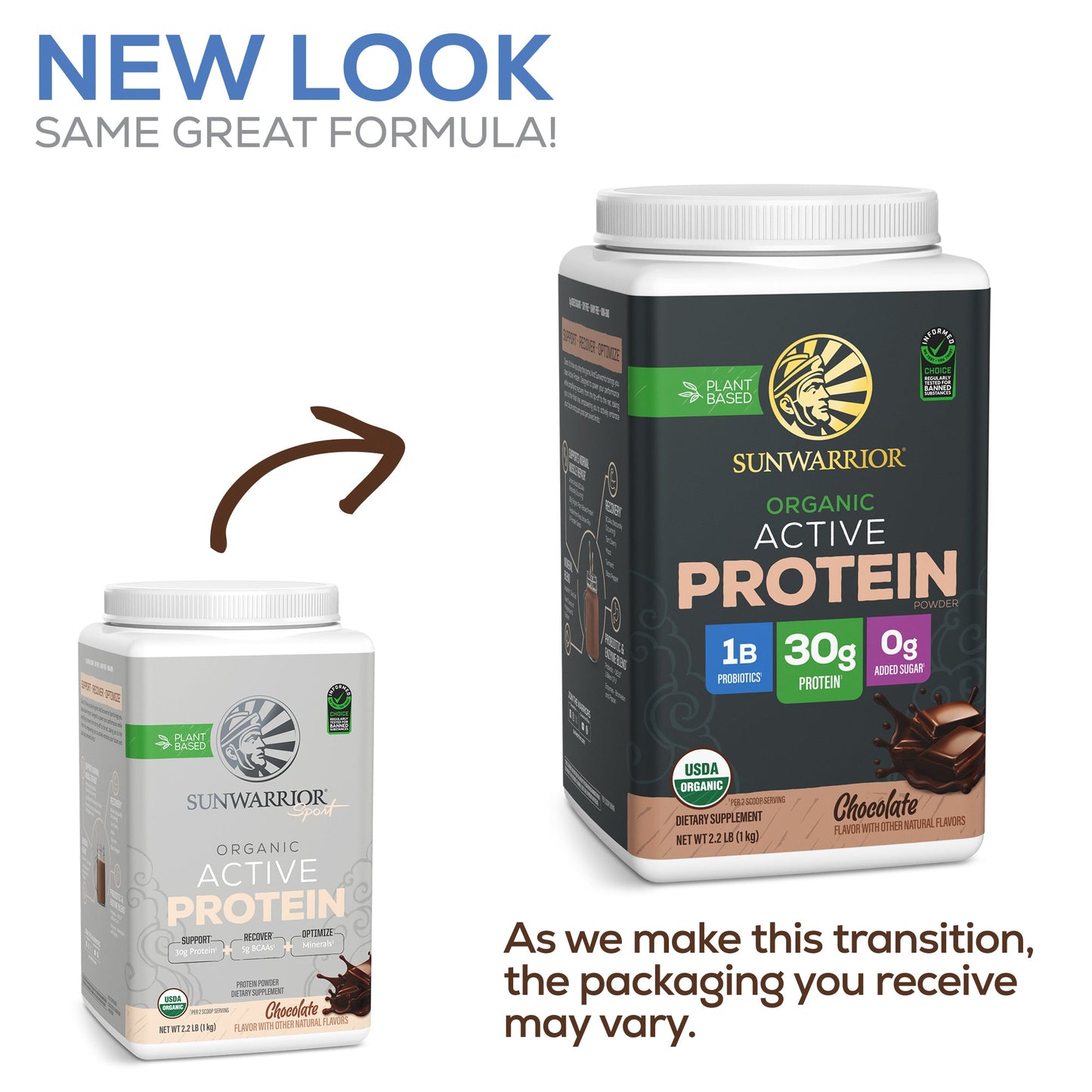 Sunwarrior Sport Active Protein Chocolate