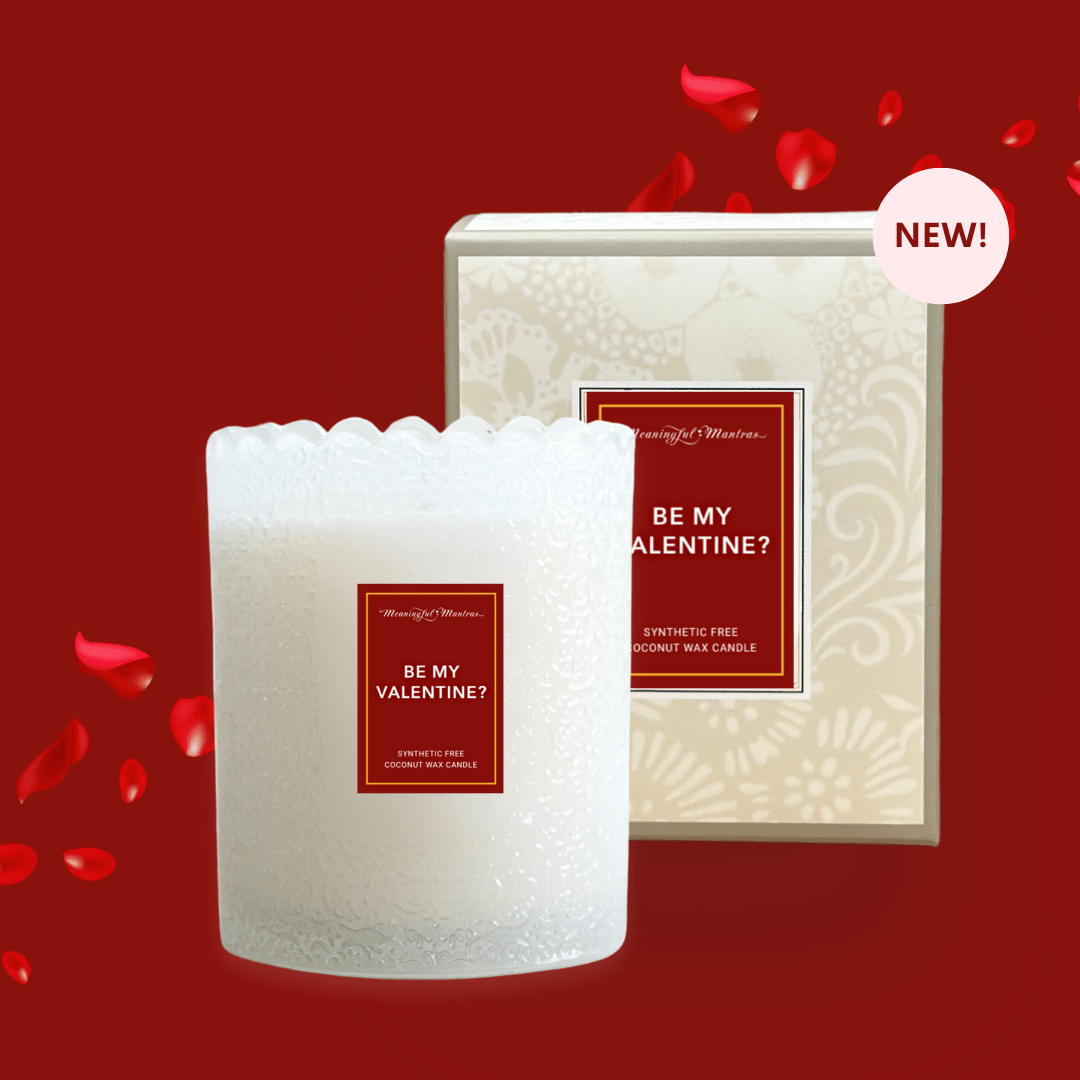 Be My Valentine? Neroli Jasmine Natural Candle 8oz Kaia Collection - Vegan America