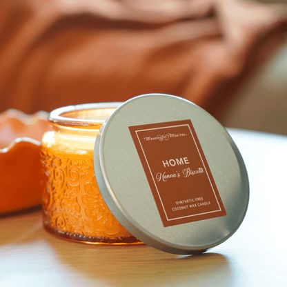 Nonna's Biscotti Natural Candle 4oz Ellie Collection - Vegan America