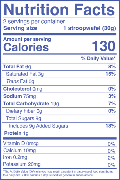Coffee Caramel Plant Based and Organic Stroopwafels (box of 12x 2 - pack - 24 total) - Vegan America