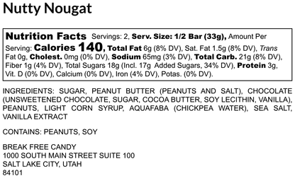 Vegan Nutty Nougat™ (Pack of 4) - Vegan America