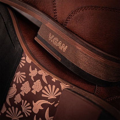 Oatmeal 2 Derby Shoes - Vegan America