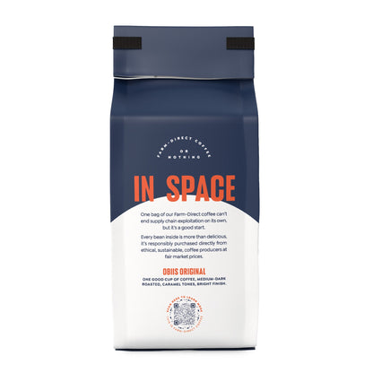 One Bigg Good Bag of Coffee 12oz 100% Farm Direct Arabica Whole Bean Coffee - Vegan America