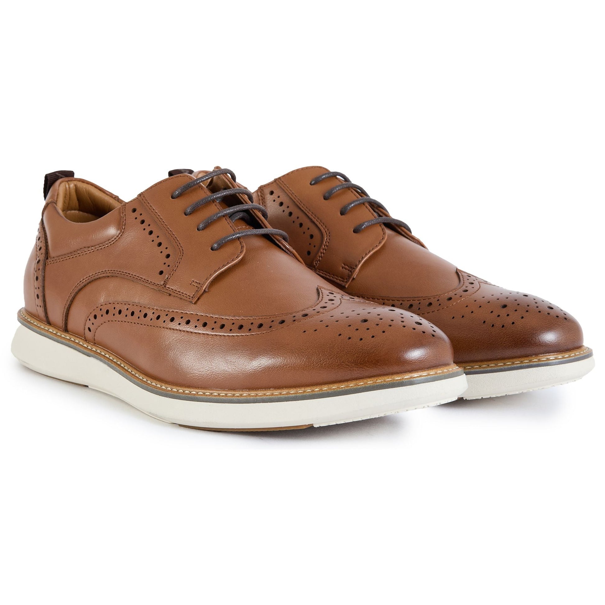 Okra Leisure Brogue Shoes - Vegan America
