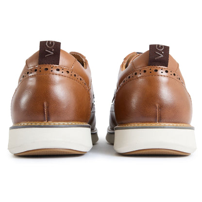 Okra Leisure Brogue Shoes - Vegan America