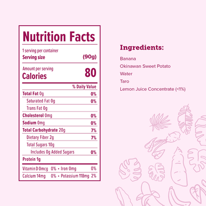 Okinawan Sweet Potato, Banana & Taro - Vegan America