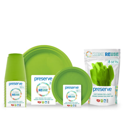 On the Go Tableware Set | Pack for 8