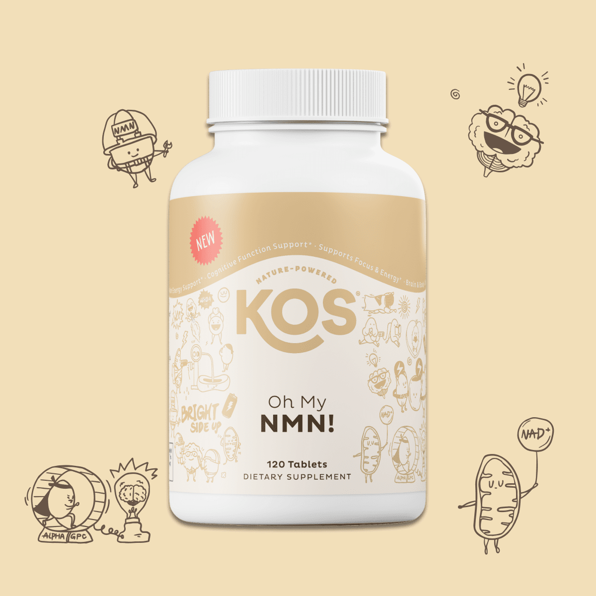 Oh My NMN! 60 Servings - Vegan America