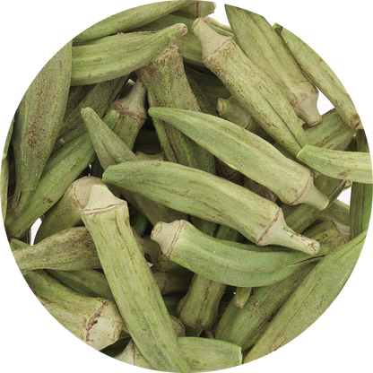 Freeze Dried Whole Okra