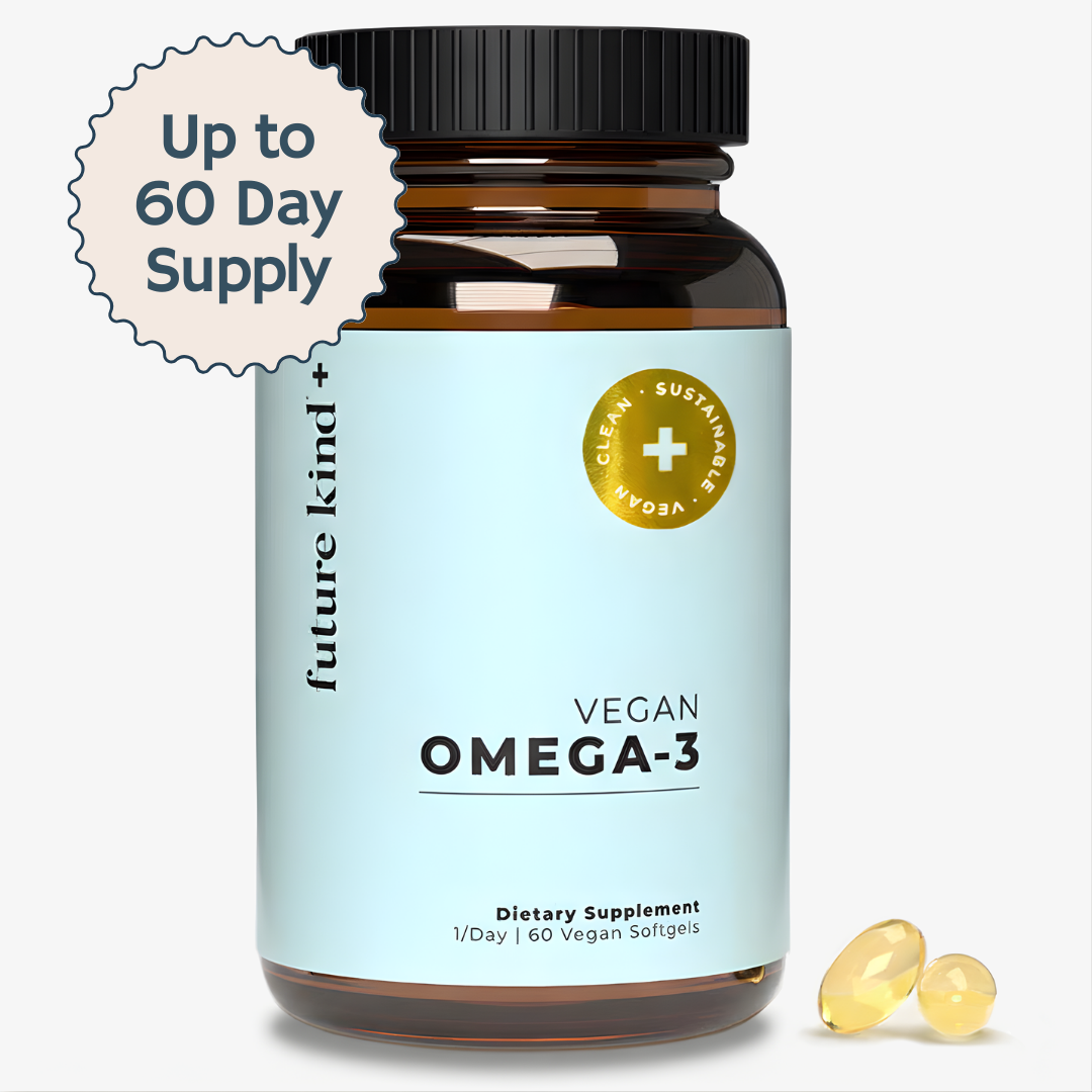Vegan Omega 3 Supplement - 500mg DHA + EPA Algal Oil
