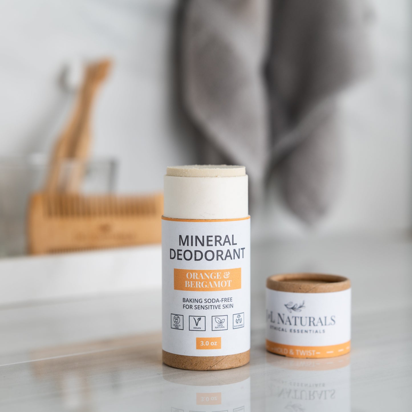 Mineral (Baking Soda-Free) Deodorant — Travel Size
