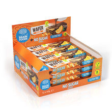 BRAIN FOODS Orange Chocolate Gluten Free Vegan Wafer, Box of 12