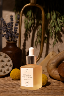 Stimulating Scalp Beverage LOW POROSITY WITH BLACK SEED OIL - HAIR GROWTH OIL