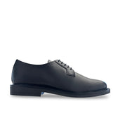 Men's Vegan Derby Shoes Oto Black - Vegan America