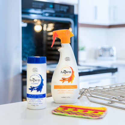 AspenClean Oven and Stove top Cleaner Kit