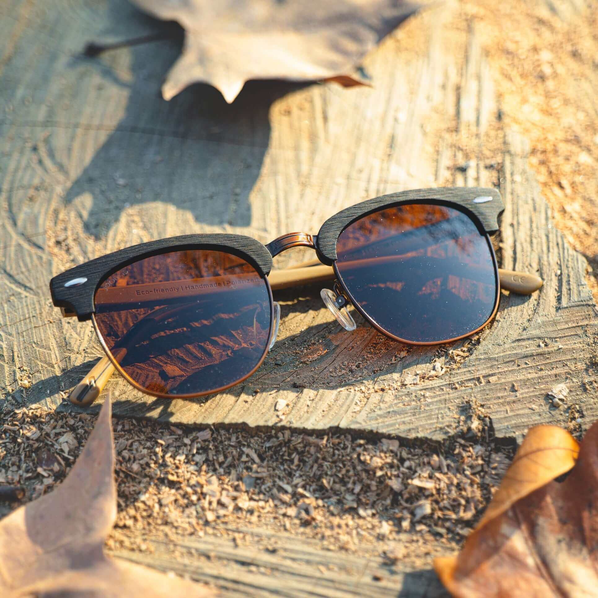 Zeneye - Wooden Sunglasses - Vegan America